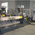 Twin Screw Masterbatch Extruder PE PP Filler Master Batch Machine
