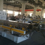 Twin Screw Masterbatch Extruder PE PP Filler Master Batch Machine