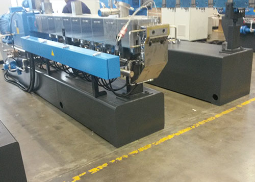 Water cooling strand PET flake pelletizing line