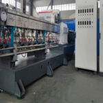 China Co-Rotating Triple Screw Plastic Extruder line