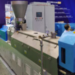 Three Screw Plastic Extrusion and Granulation- Under Water Pelletizing system